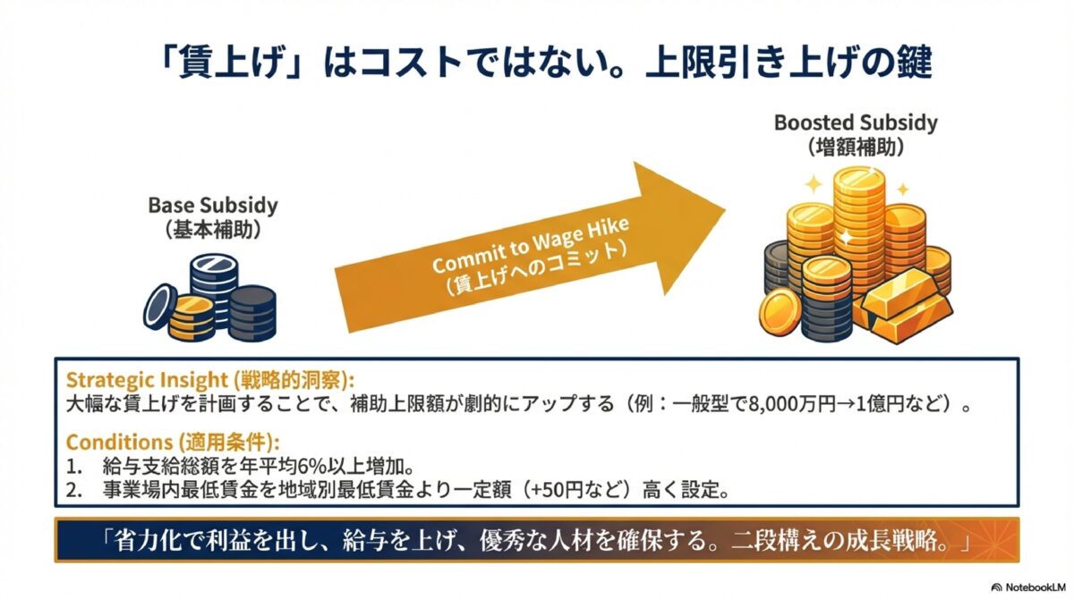 「賃上げ」はコストではない。上限引き上げの鍵