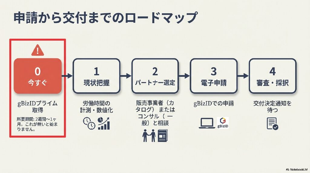 交付申請を円滑に進めるための準備と手順