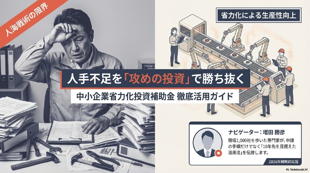 中小企業省力化投資補助金とは？カタログ･一般型の違いを解説